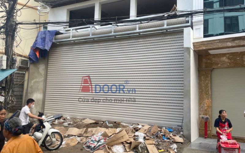 Mẫu cửa cuốn khe thoáng A48i
