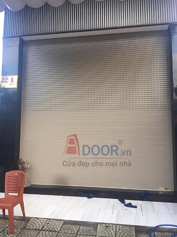 Mẫu cửa cuốn khe thoáng Supper S6