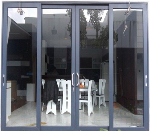 cửa đi mở lùa xingfa 4 cánh
