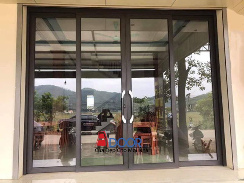 Cửa Xingfa trượt quay với khung nhôm chắc chắn Cửa Xingfa trượt quay với khung nhôm chắc chắn