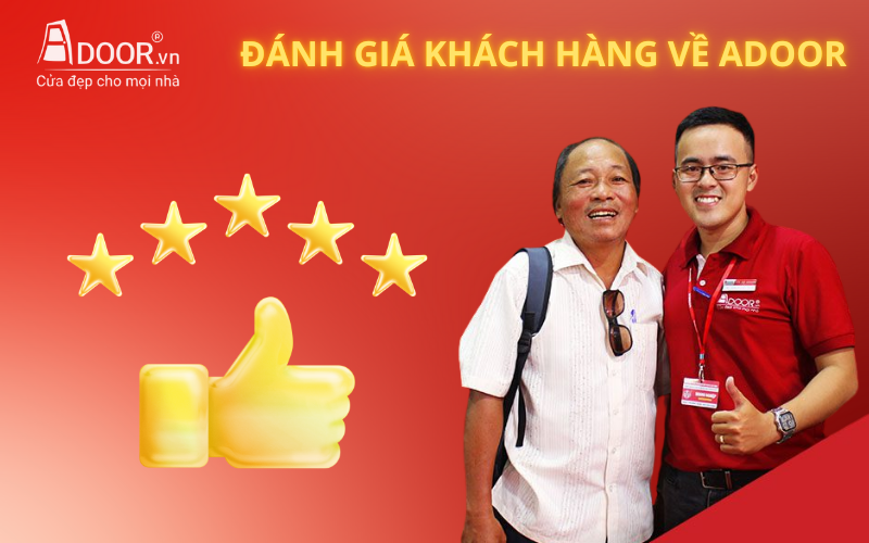 Đánh giá khách hàng về cửa cuốn khe thoáng tại Adoor