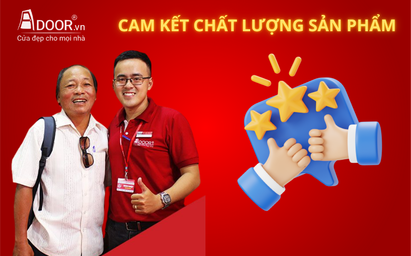 Cam kết chất lượng cửa cuốn khe thoáng Adoor