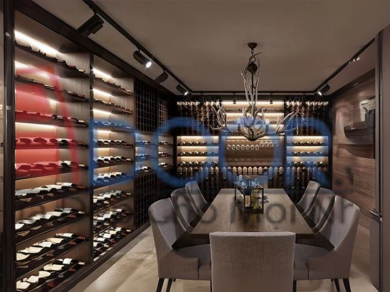 giá Tủ rượu cánh kính– quầy bar luxury