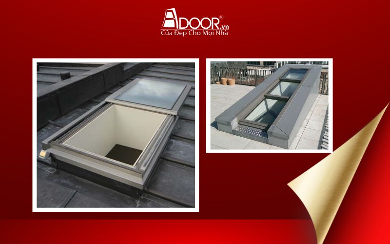 Giếng trời Adoor thông minh trượt dọc tại Bến Tre