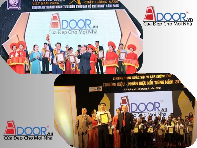 2 giải thưởng năm 2016 - 2018 minh chứng thành quả, kinh nghiệm trong lĩnh vực của Adoor