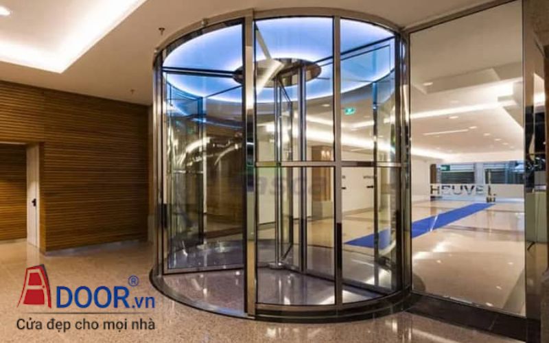 Mẫu cửa kính tự động mở quay tại quận 1 Adoor Mẫu cửa kính tự động mở quay tại quận 1 Adoor