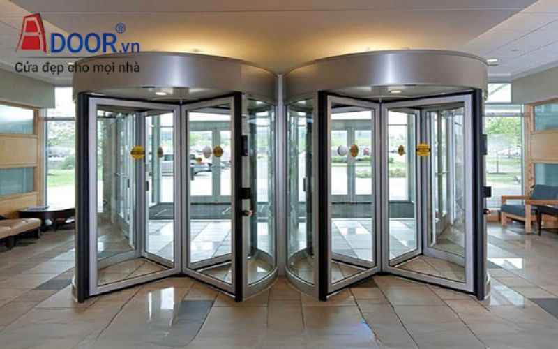 Mẫu cửa kính tự động mở quay tại Quận 2 - Adoor Mẫu cửa kính tự động mở quay tại Quận 2 - Adoor