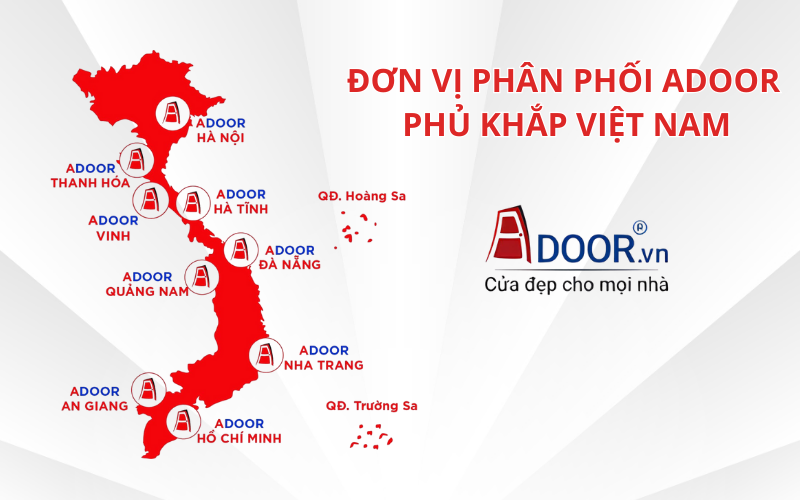 Đơn vị phân phối cửa cuốn khe thoáng Adoor