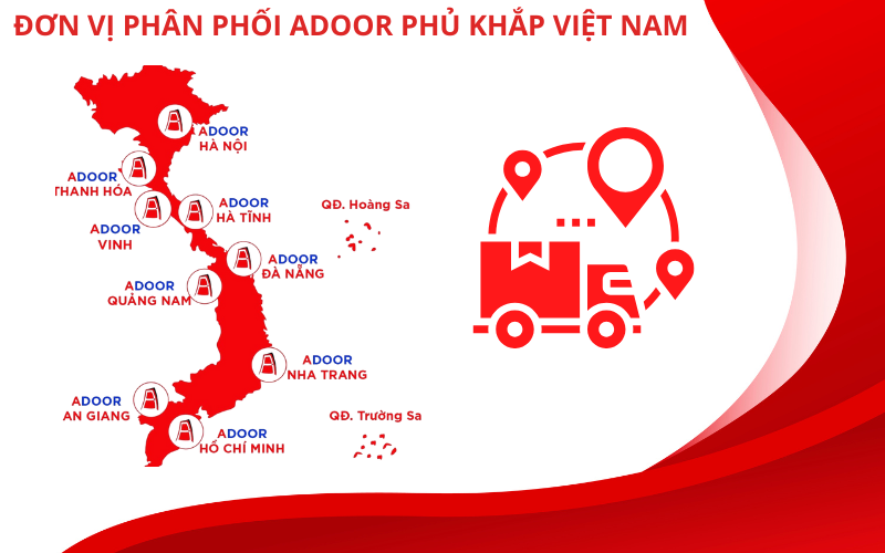 Phân phối cửa cuốn khe thoáng tại Adoor