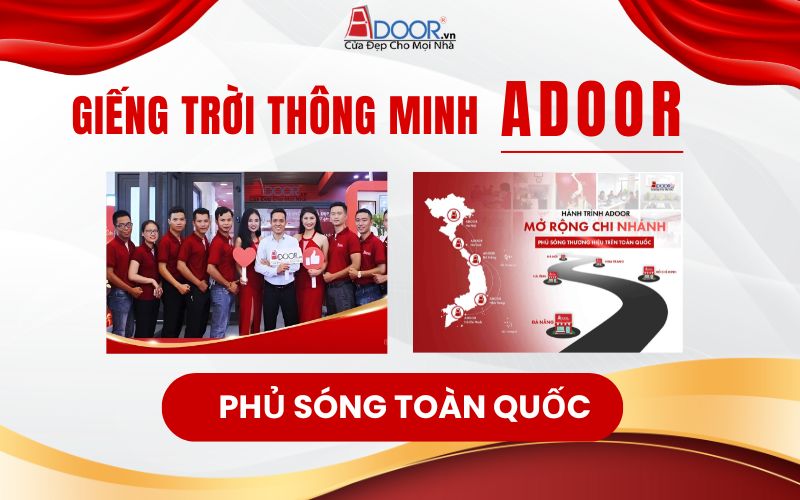 Phân phối giếng trời tự động trên toàn quốc