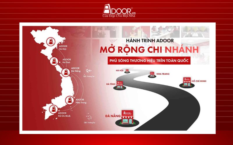 Giếng trời Adoor thông minh tự động phủ sóng toàn quốc