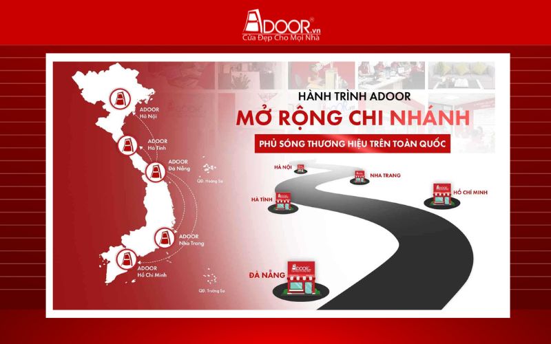 Adoor phân phối giếng trời tự động toàn quốc