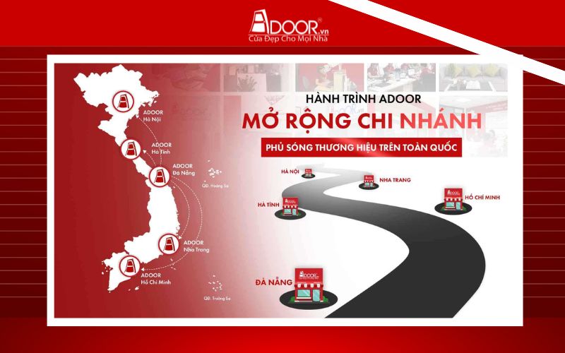 Adoor phân phối giếng trời tự động toàn quốc