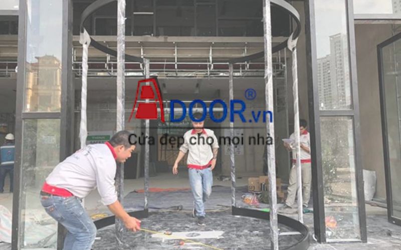 Quy trình lắp đặt cửa kính tự động tại Thuận An Quy trình lắp đặt cửa kính tự động tại Thuận An
