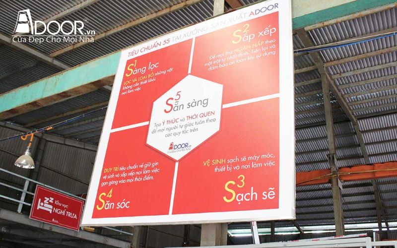 Tiêu chuẩn làm việc tại xưởng sản xuất Adoor Tiêu chuẩn làm việc tại xưởng sản xuất Adoor