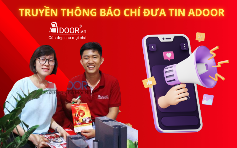 Truyền thông báo chí đưa tin về Adoor