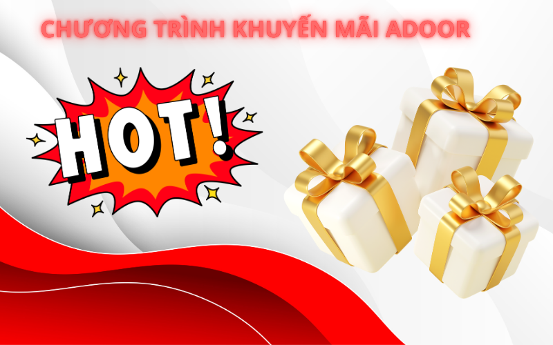Chương trình ưu đãi cửa cuốn khe thoáng tại Adoor
