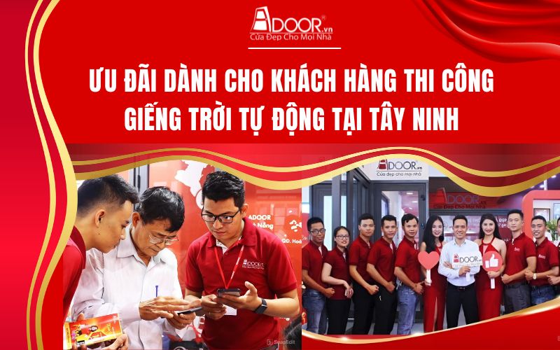 Ưu đãi dành cho khách hàng thi công giếng trời tự động tại Tây Ninh
