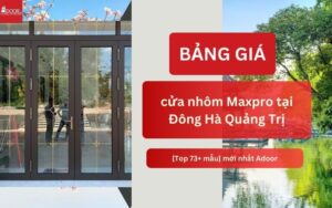 cửa nhôm maxpro tại đông hà