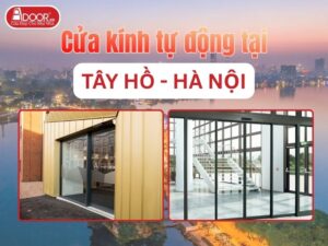 Cửa kính động tại Tây Hồ