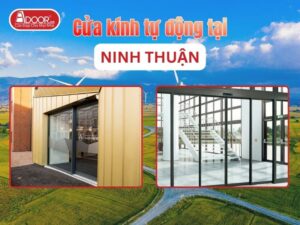 Cửa kính tự động tại Ninh Thuận