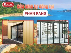 Cửa kính tự động tại Phan Rang