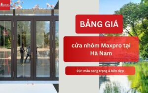 cửa nhôm Maxpro tại Hà Nam